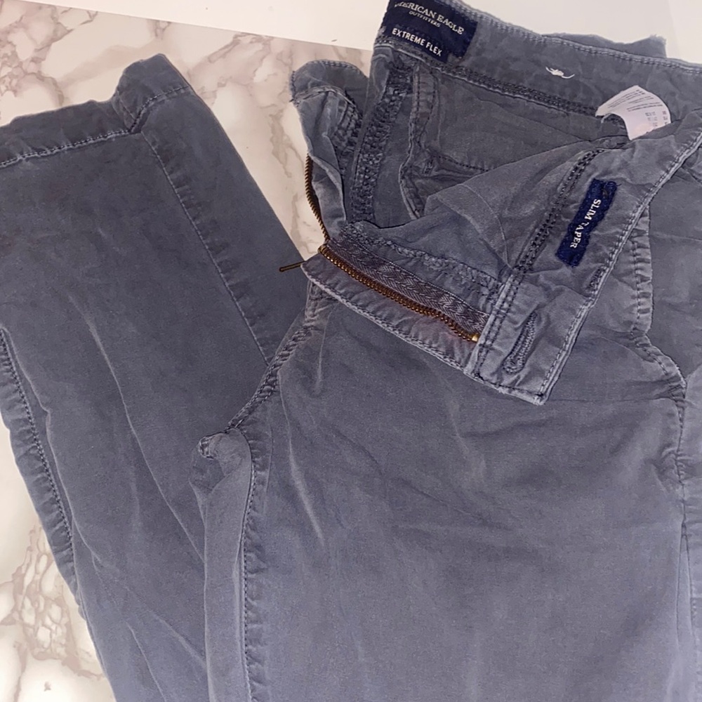 American eagle slim taper khaki
